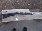 ruger 10-22 stainless w/ paddle stock - 1 of 3