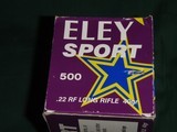Eley Sport .22LR round nose lead - 2 of 3