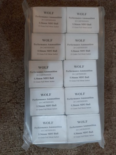 Wolf Premium 556x45 FMJ - Image 1 of 2