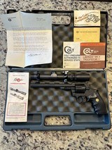 RARE -1987 Colt Whitetailer .357 with original case and literature - 1 of 9