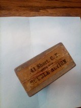 Winchester .41 caliber short blank cartridge - 3 of 5