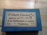 Munitionsfabrik 20 fcharfe patronen M/7L - 1 of 3