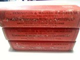 Remington Arms Union Metallic Cartridge Co. 7m/m Remington & Mauser Smokeless