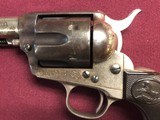 1898 COLT SAA 4 3/4 inch Nickel 45 - 4 of 15