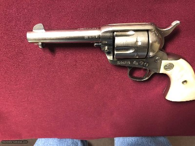 COLT SAA (1912) 38 WCF 4 3/4 inch