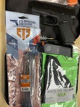 GLOCK 43X G43X GEN 5 19 ROUND MAGAZINE and sticky holster - 4 of 6