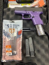 GLOCK 43 G43 PURPLE 12 ROUND MAGAZINE - 1 of 4
