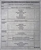 SURGEON RIFLES Scalpel F-Class Never Fired Government Issued No UPC - 4 of 5