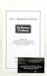 ED BROWN PRODUCTS, INC. 1911 EVO KC9 - 7 of 7