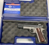 COLT 1911 GOVERNMENT MODEL RAIL GUN 45 AUTO - 1 of 7