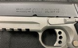 COLT 1911 GOVERNMENT MODEL RAIL GUN 45 AUTO - 2 of 7