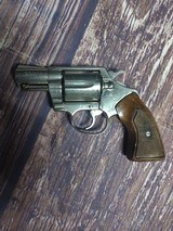 COLT Cobra .38 Spl Nickle w/ Chipped Handle - 1 of 7