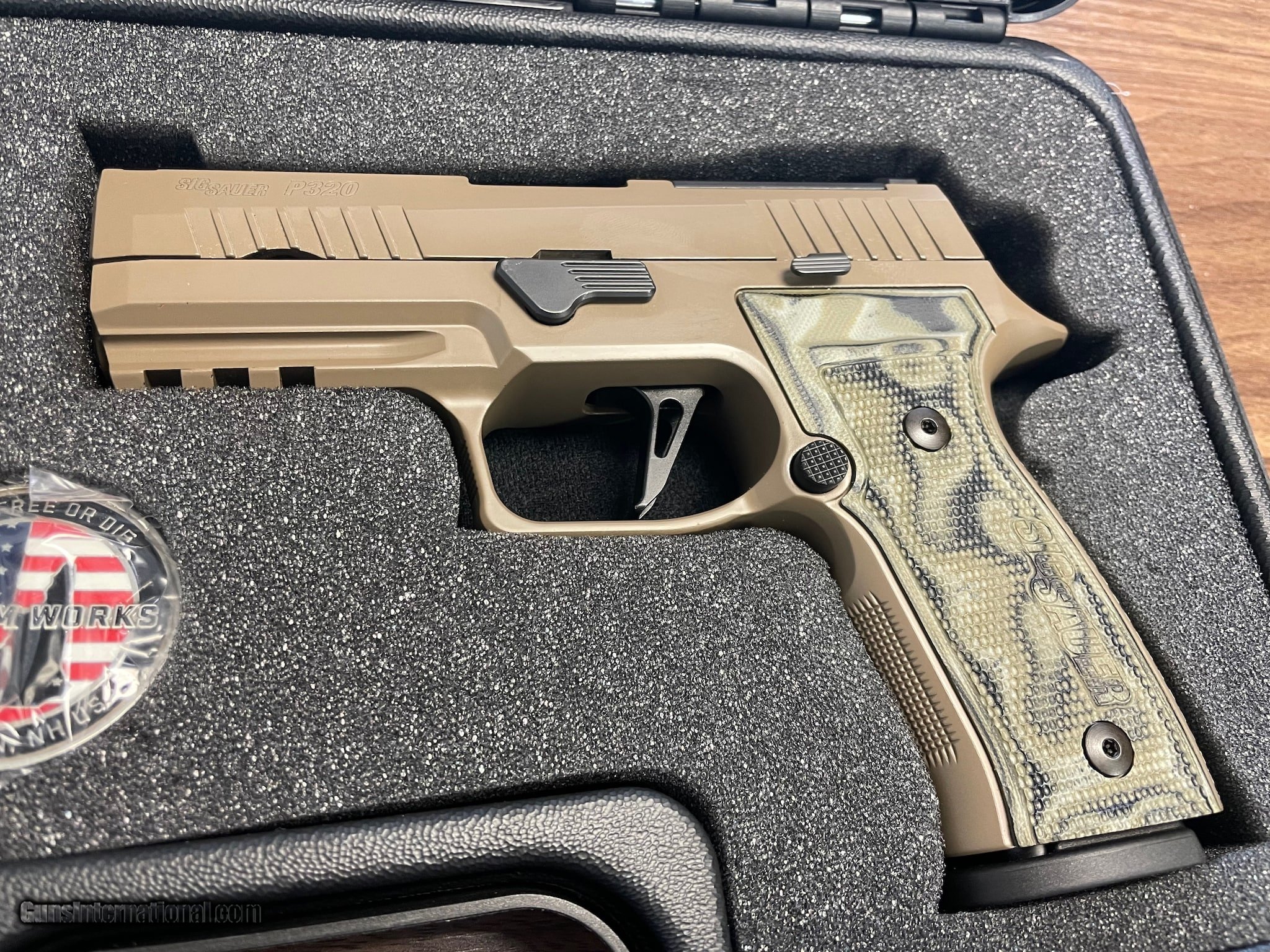 SIG SAUER P320 AXG Scorpion 320AXGCA9CWSCPNR2