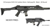 CZ-USA CZ SCORPION EVO 3 S1 BLK - 1 of 2