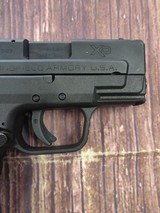 SPRINGFIELD ARMORY XD-9 SUB COMPACT MOD 2 *4 MAGS* *MAG HOLSTER* - 3 of 7