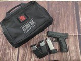 SPRINGFIELD ARMORY XD-9 SUB COMPACT MOD 2 *4 MAGS* *MAG HOLSTER* - 1 of 7