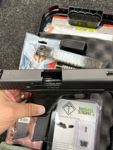 GLOCK 17 G17 GEN 4 CUSTOM LETTERS, 31 ROUND MAGAZINE AND NIGHT SIGHTS - 6 of 7