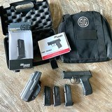 SIG SAUER 365 9MM P365 365-9-BXR3-MS-TACPAC 3 MAGS & HOLSTER - 1 of 3