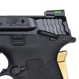 SMITH & WESSON M&P380 SHIELD EZ M2.0 GOLD PORTED BARREL - 8 of 12