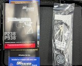 SIG SAUER P938 BLACKWOOD TWO 7 ROUND, ONE 6 ROUND MAGAZINE w/night sights - 3 of 7