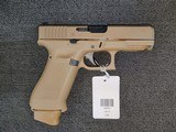 GLOCK G19X FDE w/3 Mags, Hard Case, Speedloader - 1 of 1