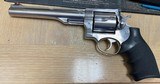 RUGER Redhawk Stainless w/Scope Ring Cuts - 1 of 7