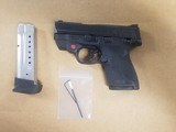SMITH & WESSON 9mm M&P9 SHIELD M2.0 thumb safety with crimson trace laser - 4 of 6