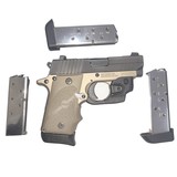 SIG SAUER P238 FDE Two-Tone w/Laser and 4 Mags - 1 of 5