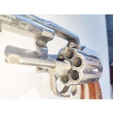 SMITH & WESSON 13-2 Nickel w/Bianchi Leather Holster - 4 of 6