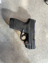 SMITH & WESSON 9mm M&P9 SHIELD M2.0 thumb safety with crimson trace laser - 2 of 2
