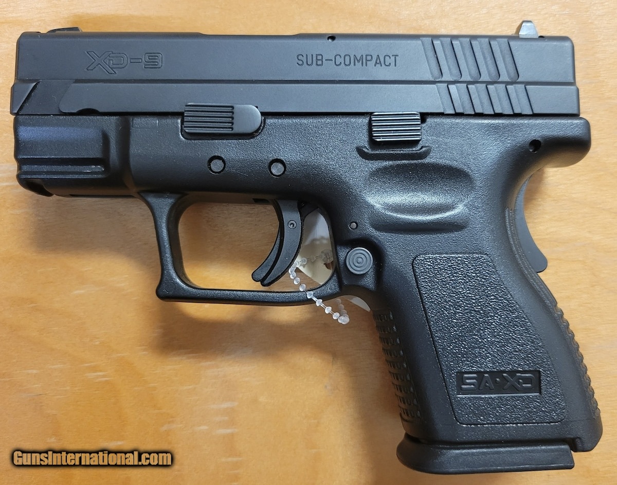 SPRINGFIELD ARMORY XD-9 3 SUB-COMPACT