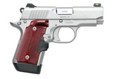 KIMBER Micro 9 Stianless Rosewood w/Crimson Trace Lasergrip - 1 of 1