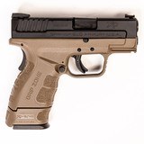 SPRINGFIELD ARMORY XD-9 SUB-COMPACT MOD.2 - 3 of 4