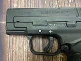 SPRINGFIELD ARMORY XD-9 SUB COMPACT MOD 2 *4 MAGS* *MAG HOLSTER* - 3 of 6