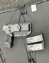 SIG SAUER P365 9MM TWO 10 ROUND ONE 12 ROUND NIGHT SIGHT AND HOLSTER - 6 of 7