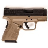SPRINGFIELD ARMORY XD-9 SUB-COMPACT MOD.2 - 3 of 4