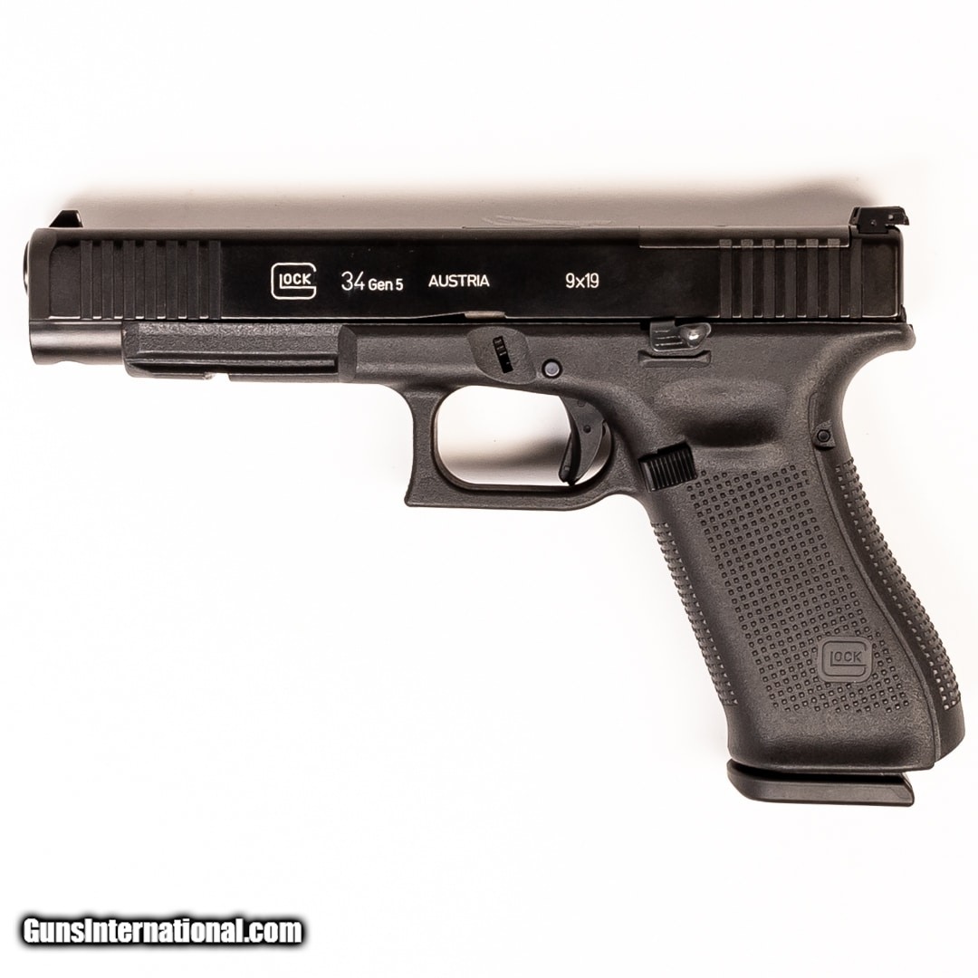 VFC Glock G34 Deluxe Co2 Blowback Airsoft Pistol, Black