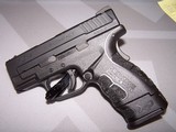 SPRINGFIELD ARMORY XD-9 3 SUB-COMPACT - 1 of 3