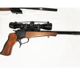 THOMPSON CENTER Contender Super 14 7-30 Waters Pistol, .223 Rifle Barrel w/2 Scopes - 5 of 5