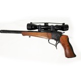 THOMPSON CENTER Contender Super 14 7-30 Waters Pistol, .223 Rifle Barrel w/2 Scopes - 3 of 5