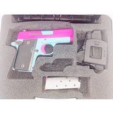 SIG SAUER P938 Custom Blue/Pink w/1 Blue Mag, 1 Pink Mag, Box, Holster - 3 of 5