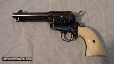COLT Single Action Army Engraved MFG 1901 .44 S&W SPECIAL