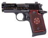 SIG SAUER P938 TEXAS ENGRAVED GOLD SAO - 1 of 1