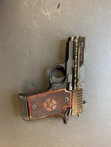 SIG SAUER P938 TEXAS ENGRAVED GOLD SAO - 1 of 3
