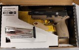 SMITH & WESSON M&P22 COMPACT CERAKOTE FDE THREADED BARREL - 2 of 3