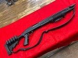 MOSSBERG 500 500A with sling, light, heat guard, and shell holder - 1 of 7