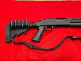 MOSSBERG 500 500A with sling, light, heat guard, and shell holder - 2 of 7