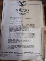 HIGH STANDARD DERRINGER MODEL DM-101 - 6 of 7