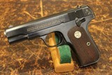 COLT 1908 COLT AUTOMATIC HAMMERLESS - 1 of 6