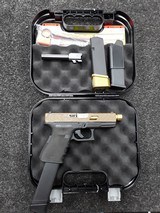 GLOCK 19 GEN 3 CUSTOM, THREADED BARREL, EXTENDED CLIP, MOS SLIDE - 2 of 6